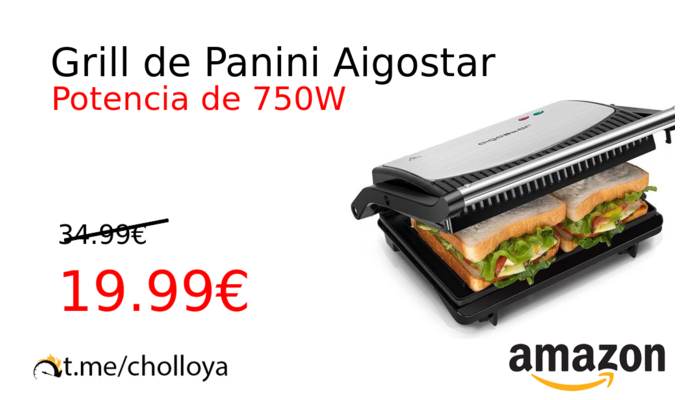 Grill de Panini Aigostar