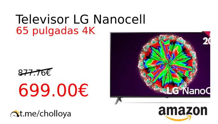 Televisor LG Nanocell