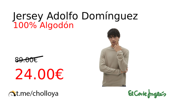 Jersey Adolfo Domínguez