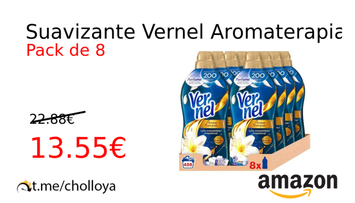 Suavizante Vernel Aromaterapia 