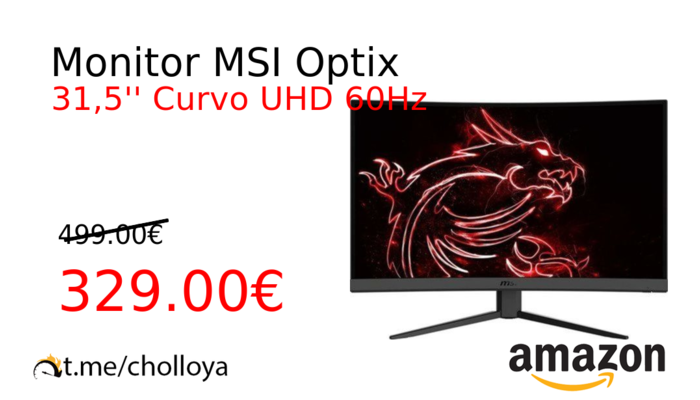 Monitor MSI Optix