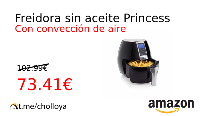 Freidora sin aceite Princess