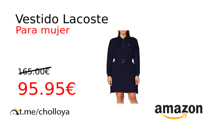 Vestido Lacoste