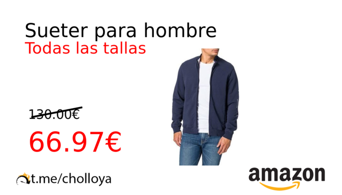 Sueter para hombre