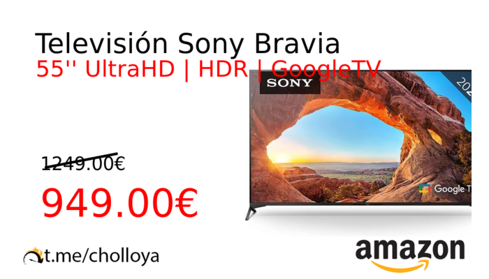 Televisión Sony Bravia