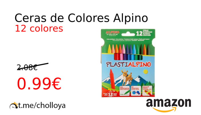 Ceras de Colores Alpino