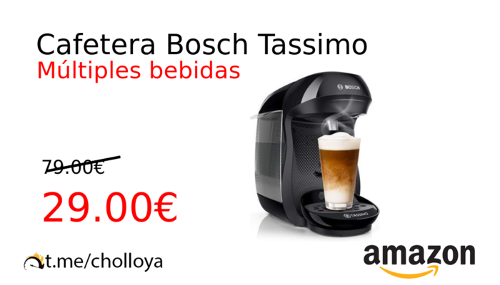 Cafetera Bosch Tassimo