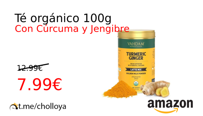 Té orgánico 100g