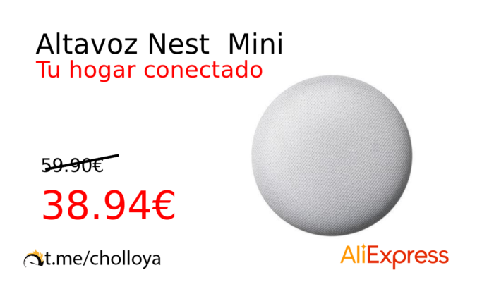 Altavoz Nest  Mini