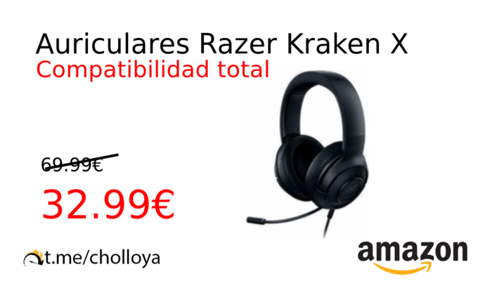 Auriculares Razer Kraken X