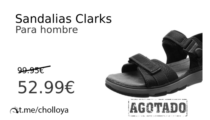 Sandalias Clarks