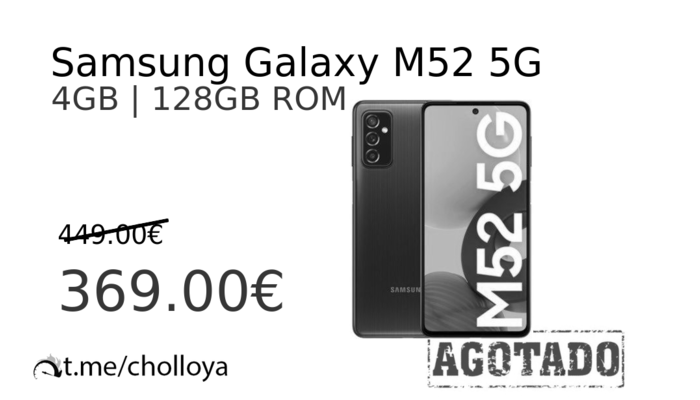 Samsung Galaxy M52 5G