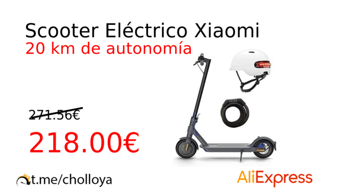 Scooter Eléctrico Xiaomi