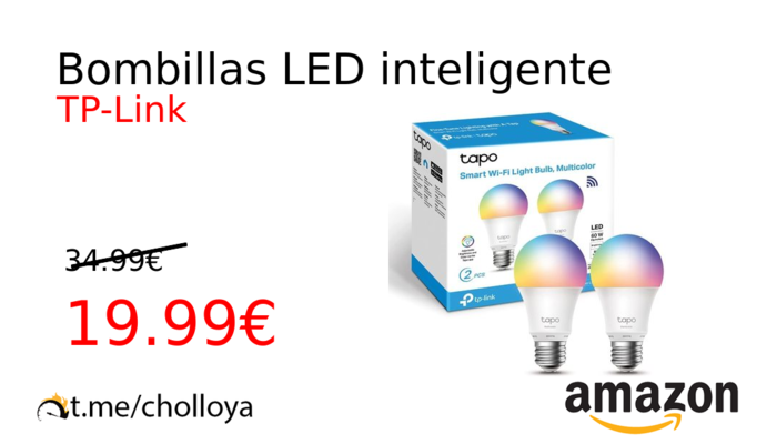 Bombillas LED inteligente