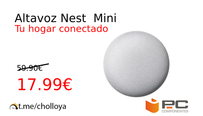 Altavoz Nest  Mini