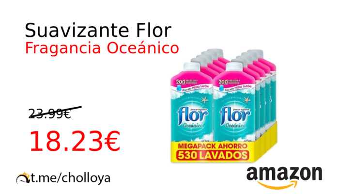 Suavizante Flor