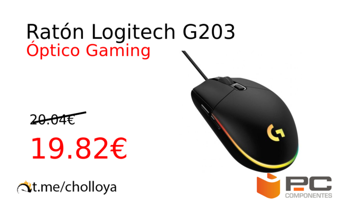 Ratón Logitech G203