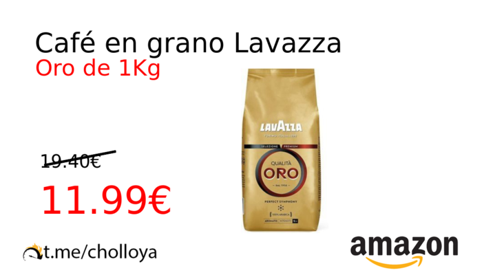 Café en grano Lavazza