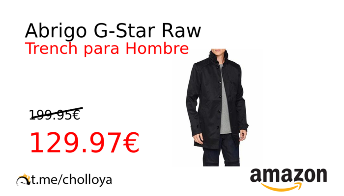 Abrigo G-Star Raw