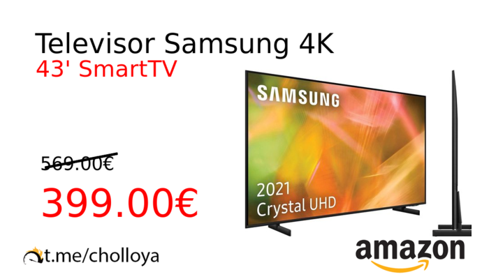 Televisor Samsung 4K 