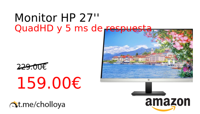 Monitor HP 27''