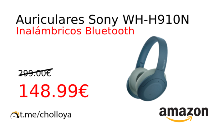 Auriculares Sony WH-H910N