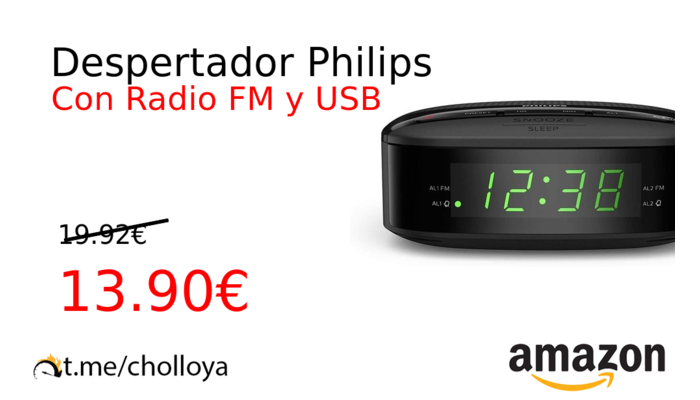 Despertador Philips