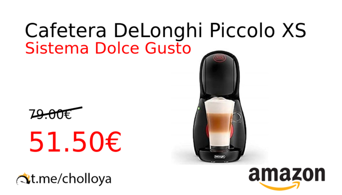 Cafetera DeLonghi Piccolo XS