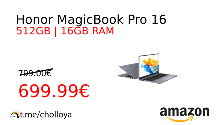 Honor MagicBook Pro 16