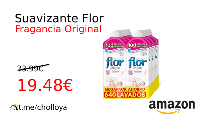 Suavizante Flor