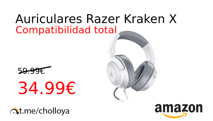 Auriculares Razer Kraken X