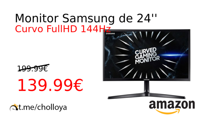 Monitor Samsung de 24''