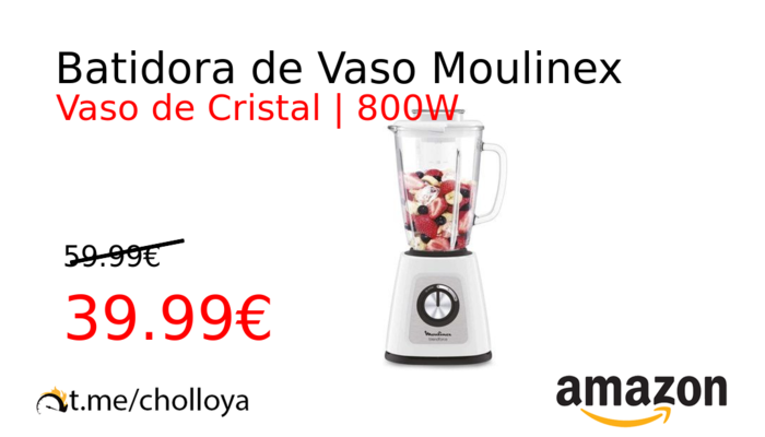 Batidora de Vaso Moulinex