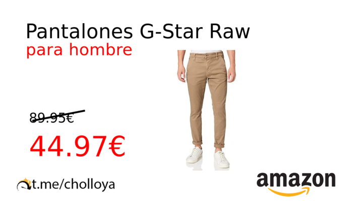 Pantalones G-Star Raw