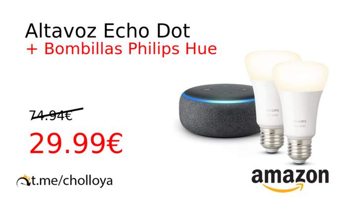 Altavoz Echo Dot