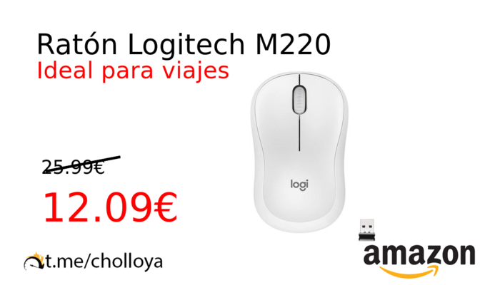 Ratón Logitech M220