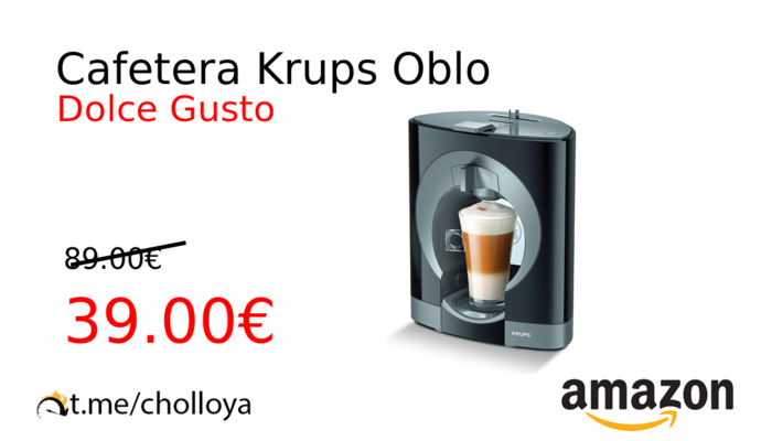 Cafetera Krups Oblo