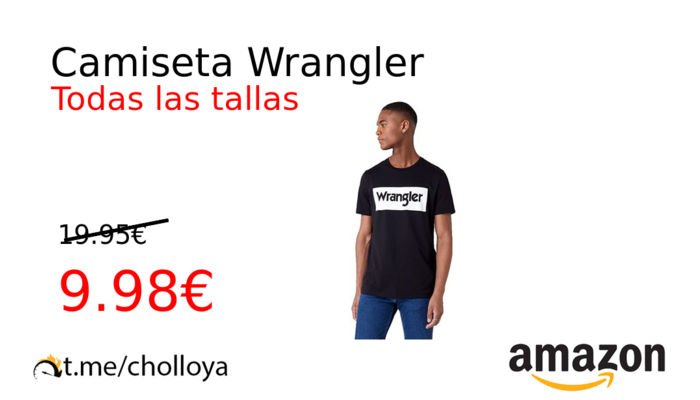 Camiseta Wrangler