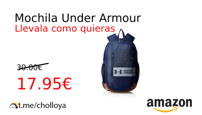 Mochila Under Armour