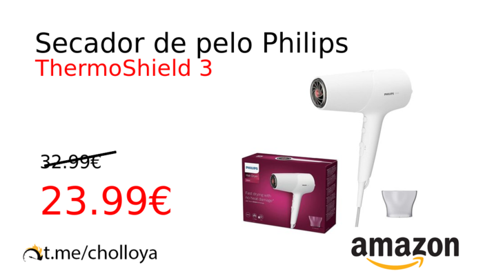 Secador de pelo Philips