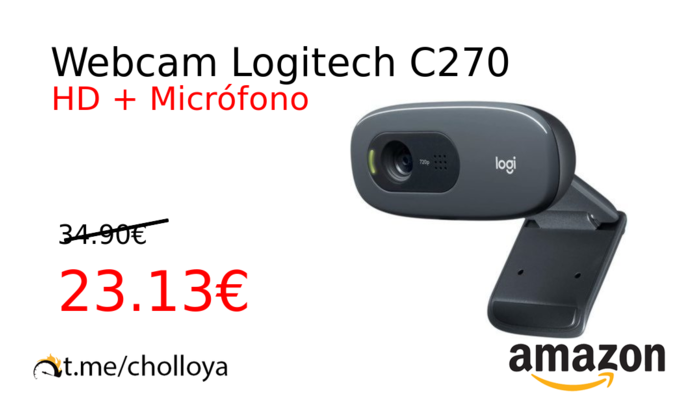 Webcam Logitech C270