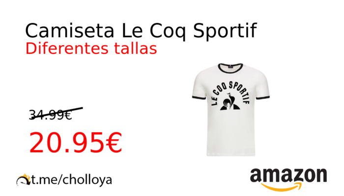 Camiseta Le Coq Sportif