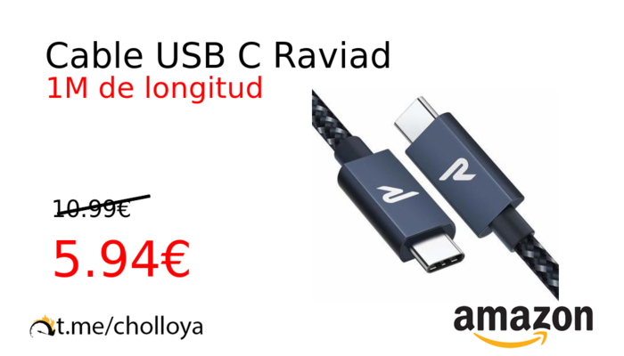 Cable USB C Raviad