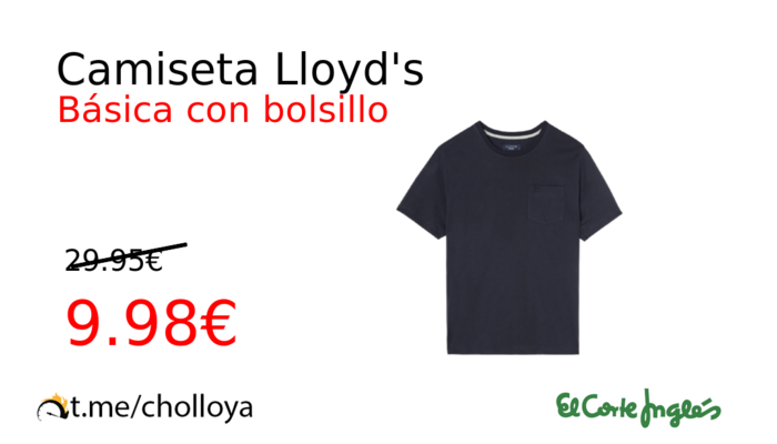 Camiseta Lloyd's 