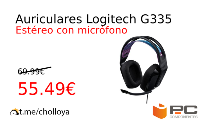 Auriculares Logitech G335