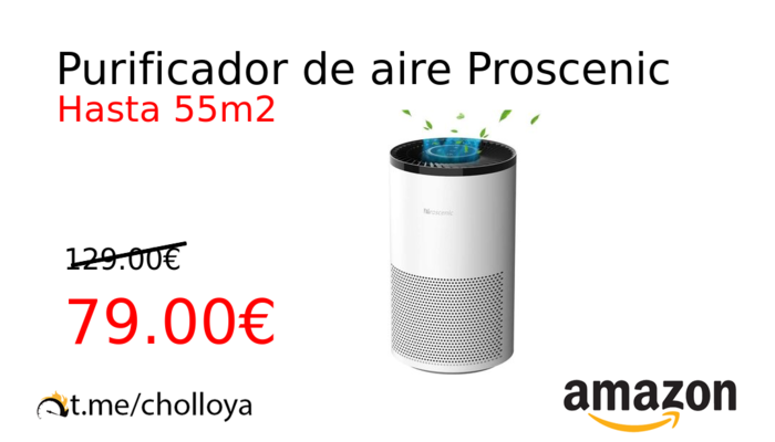 Purificador de aire Proscenic