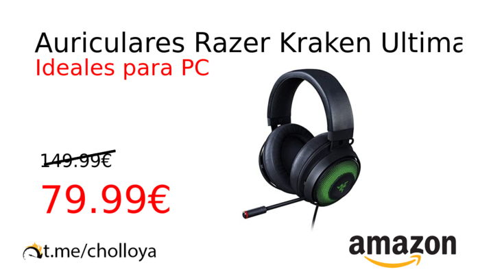 Auriculares Razer Kraken Ultimate