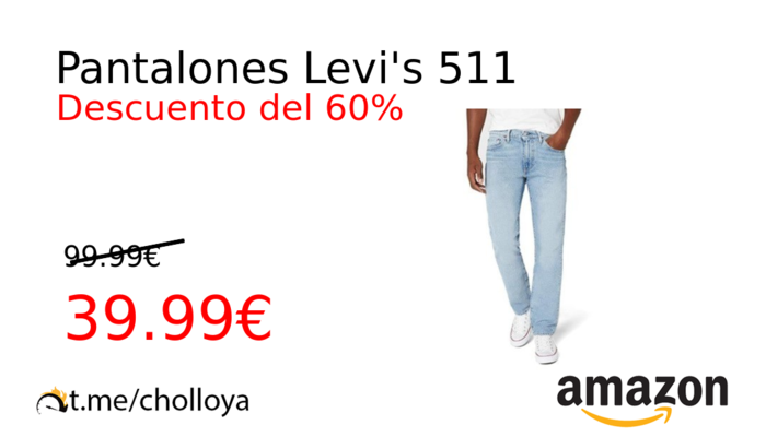 Pantalones Levi's 511