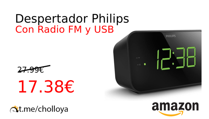 Despertador Philips