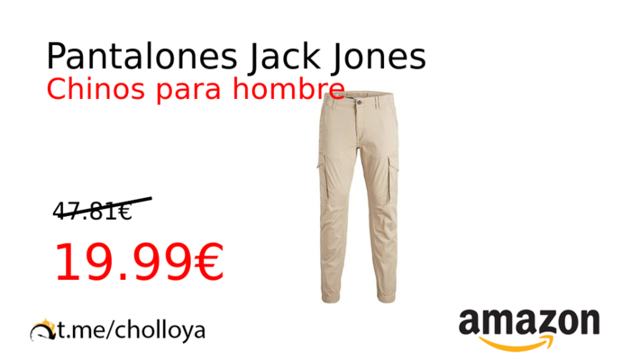 Pantalones Jack Jones